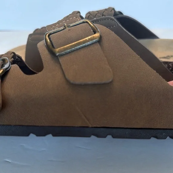 O'RAGEOUS Women's Woven Footbed Sandals Slides NEW Size 8 Minimal Timeless Boho - Picture 8 of 9